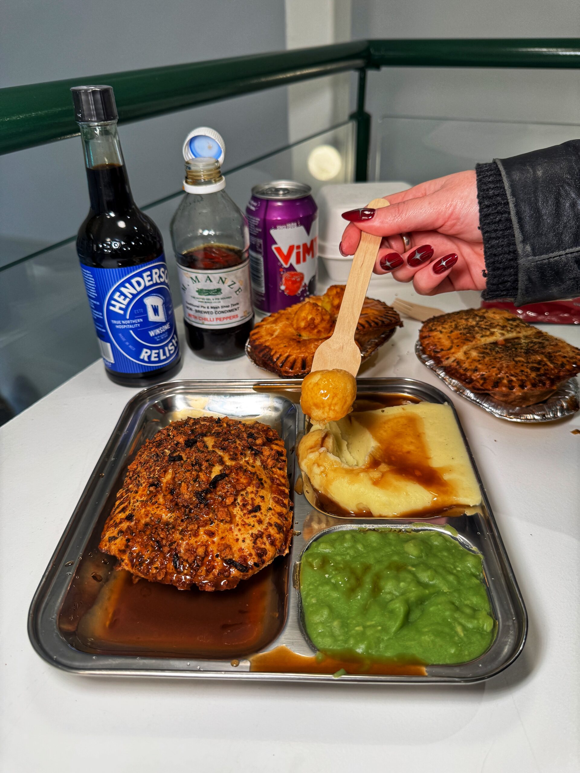 Pie dinner trays at V.Goode Pies