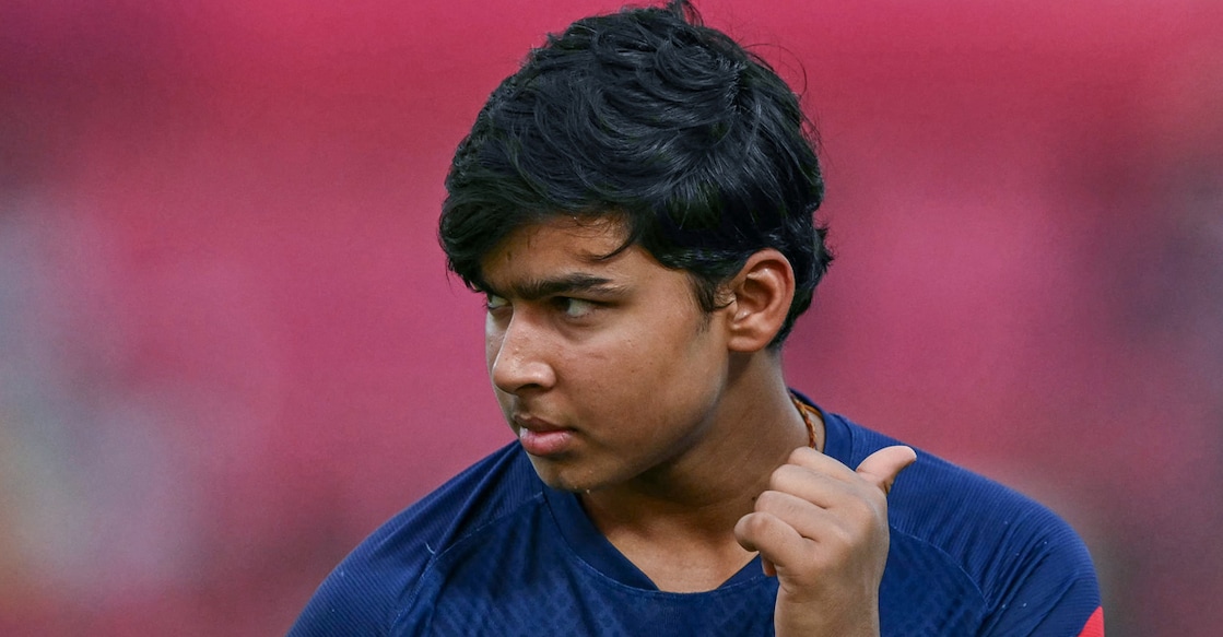 Vaibhav Suryavanshi. File photo: AFP