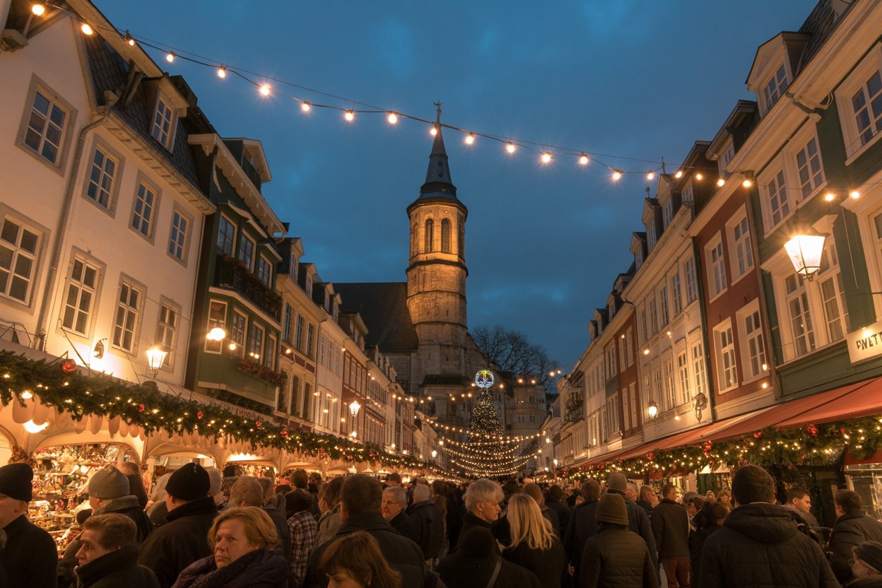 Netherlands reveals europe's largest underground christmas market only four hours from the uk and it's a holiday wonderland you can't miss