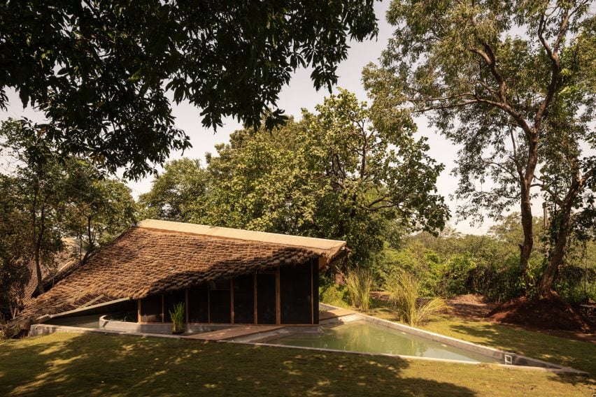 Exterior view towards Bridge House by Wallmakers