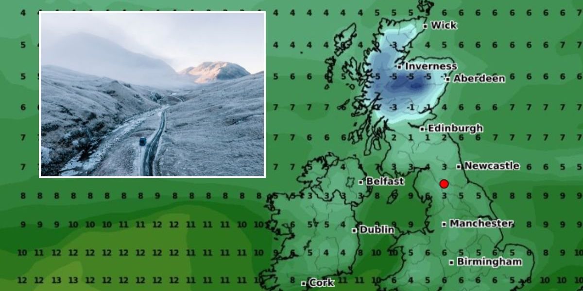 Britain braced for brutal freeze as temperatures plunge to -5C later this month