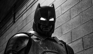 DAWN OF JUSTICE Photo Of Ben Affleck's Armored Batman
