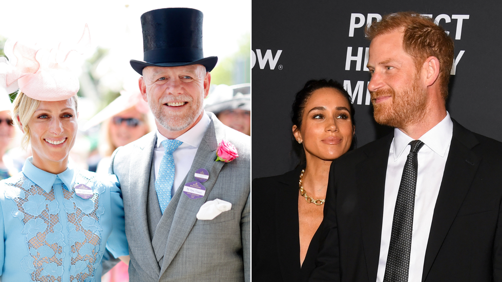 Zara Tindall, Mike Tindall, Meghan Markle, Prince Harry