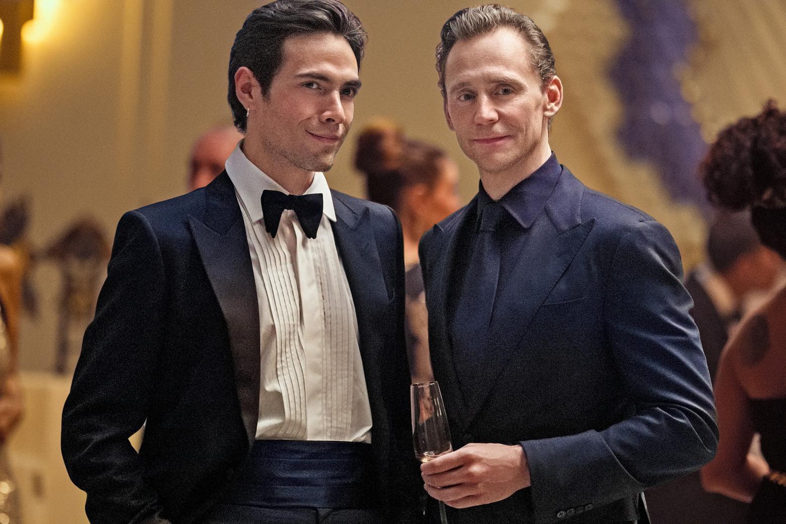 Diego Calva and Tom Hiddleston in The Night Manager 2.