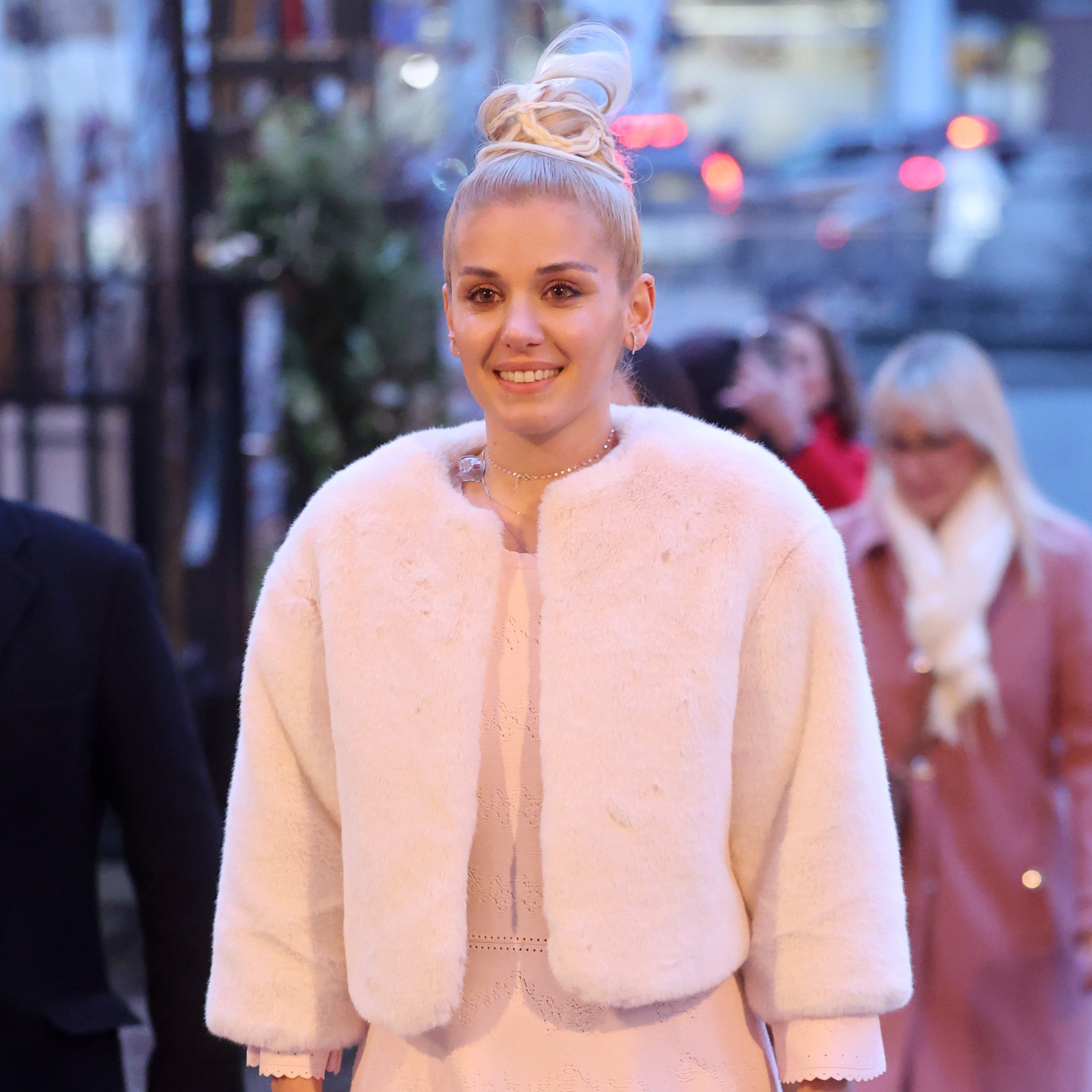 Katie Melua attends the Together At Christmas carol service.