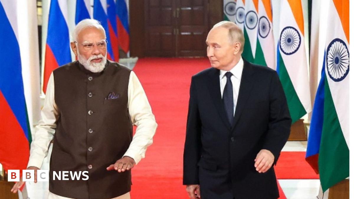 Putin India visit: Russian president in Delhi to meet Prime Minister Narendra Modi - follow live