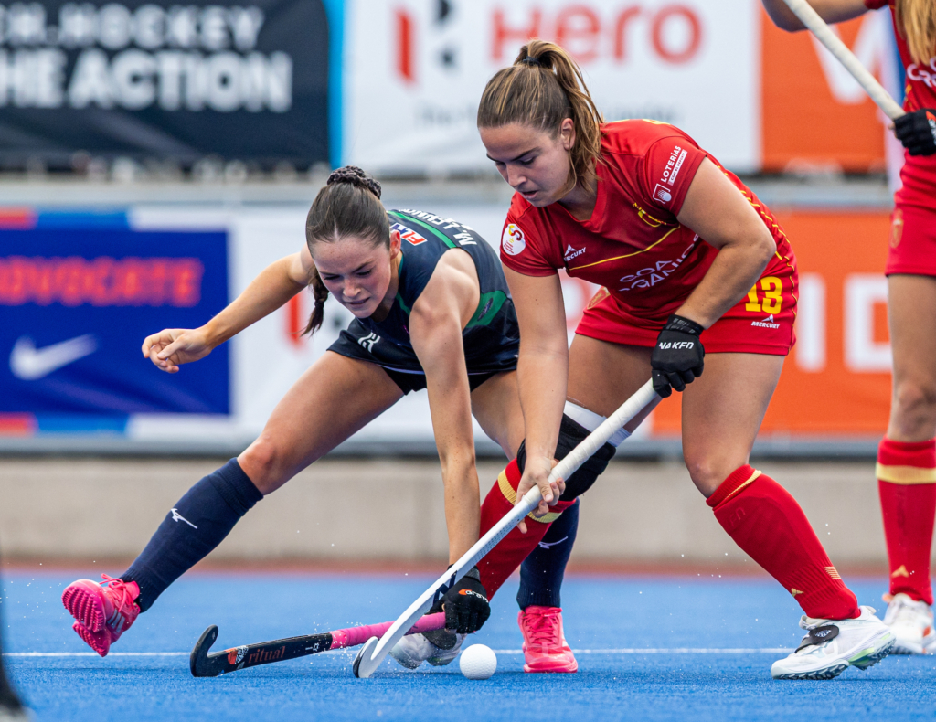 Spain beat Ireland U21 Women in first of three FIH Junior World Cup Classification Matches