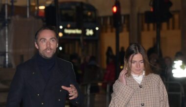 James Middleton and Wife Alizee Thevenet Attend Kate Middleton's Christmas Carol Service