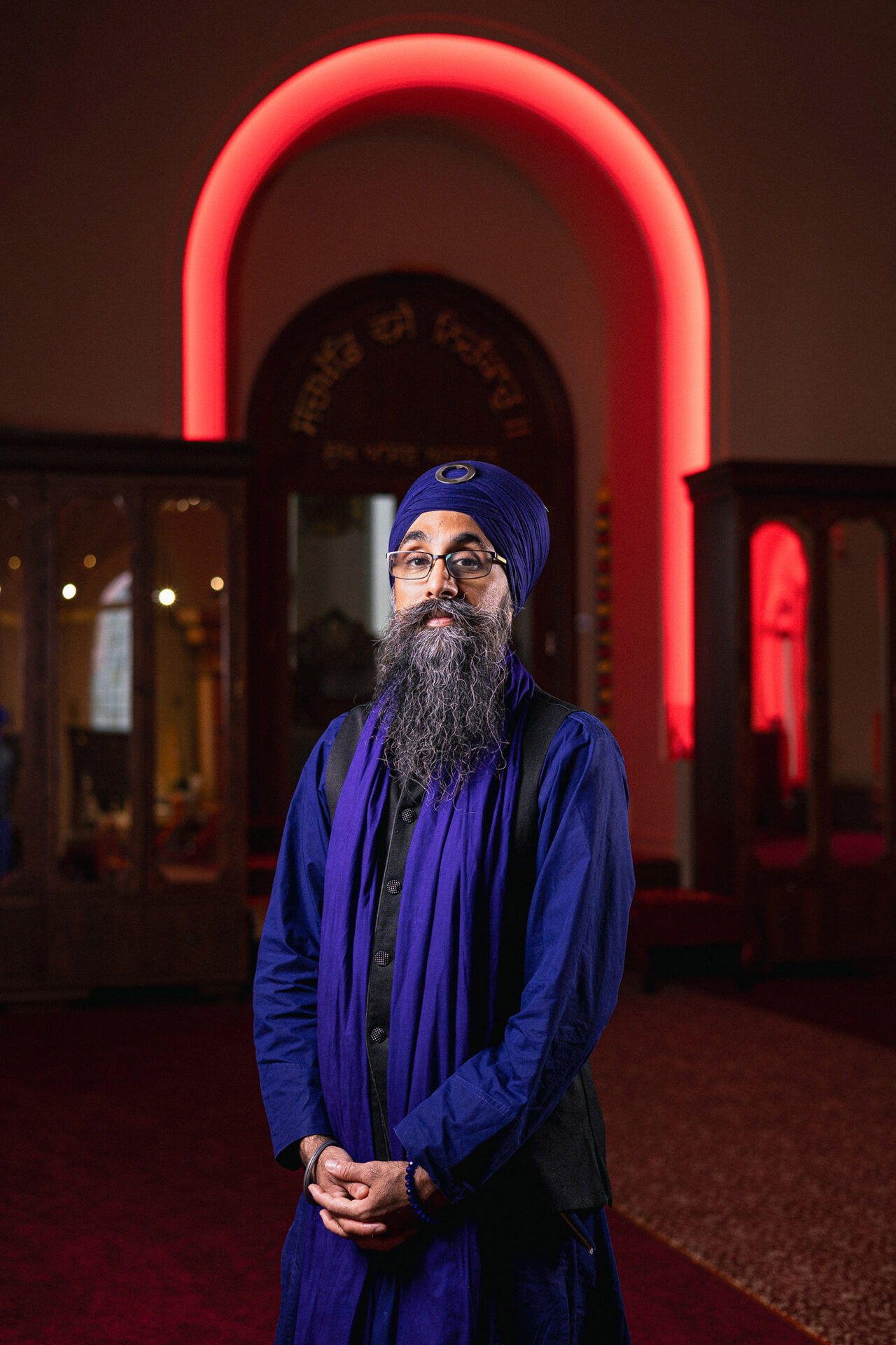 Bhai Dharmveer Singh, Edinburgh Gurdwara, Leith