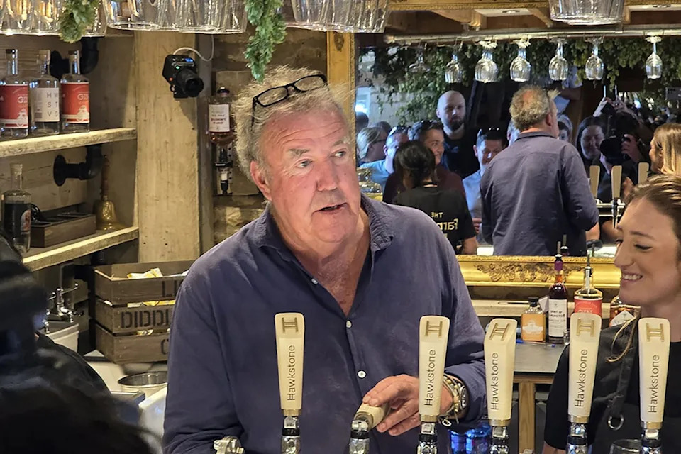 Jeremy Clarkson has banned Labour MPs from his pub, The Farmer’s Dog (PA Media)