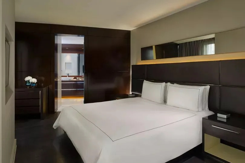 I stayed in a stunning and luxurious one-bedroom suite with terrace room