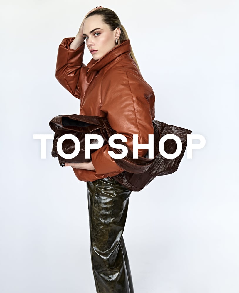 Cara Delevingne, the face of Topshop's revival