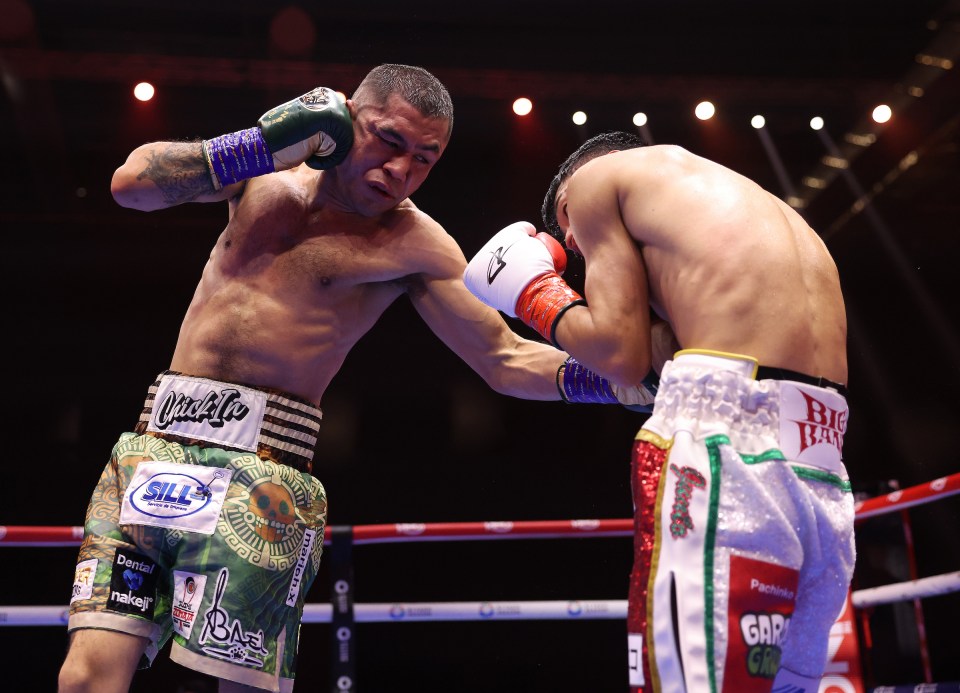 Riyadh, Saudi Arabia: Junto Nakatani v Sebastian Hernandez, Super Bantamweight Contest<br />
27 December 2025<br />
Picture By Mark Robinson Matchroom Boxing