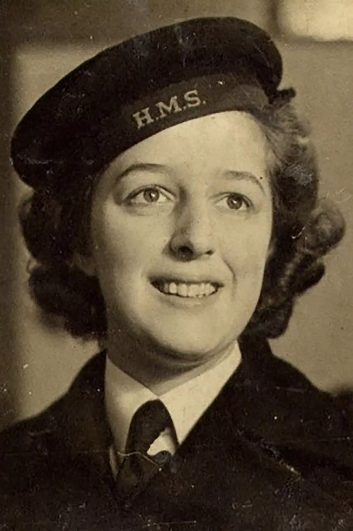 Ruth Bourne, during her military days. 