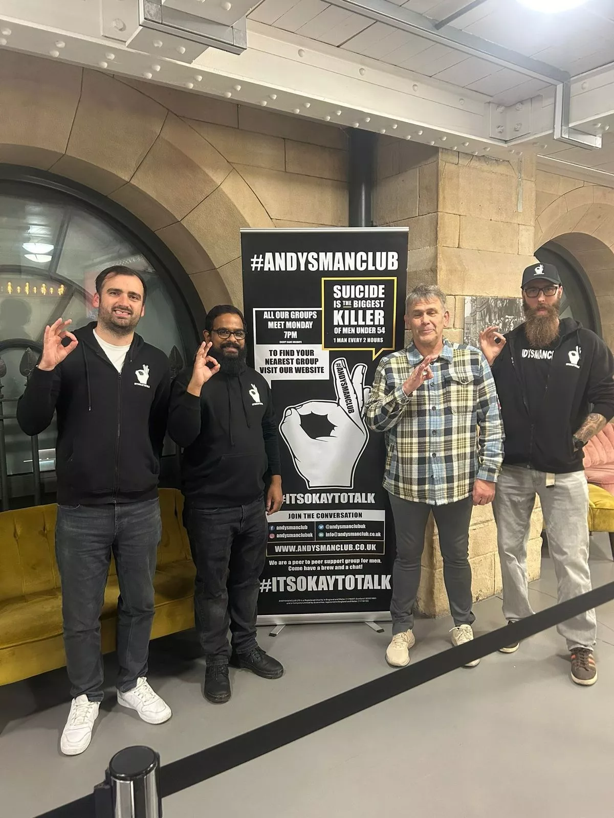 Paul went along to Andy's Man Club in Middlesbrough to meet the organisers