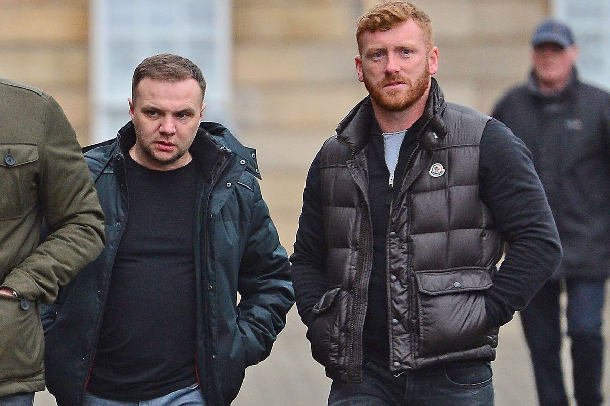 Ross Monaghan and Eddie Lyons Jnr