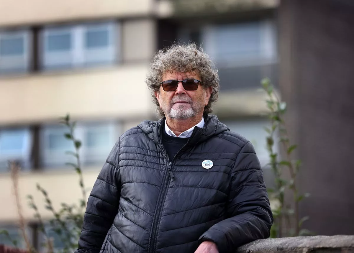 Mark Slater, Mardyke resident at College Bank, Rochdale