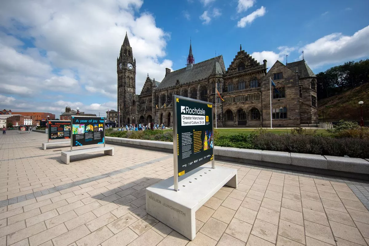 The gig will take place in the square outside Rochdale Town Hall