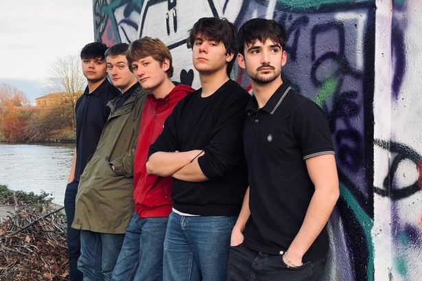 Five students at Salford University have formed an indie band that takes a lot of inspiration from the Manchester music scene