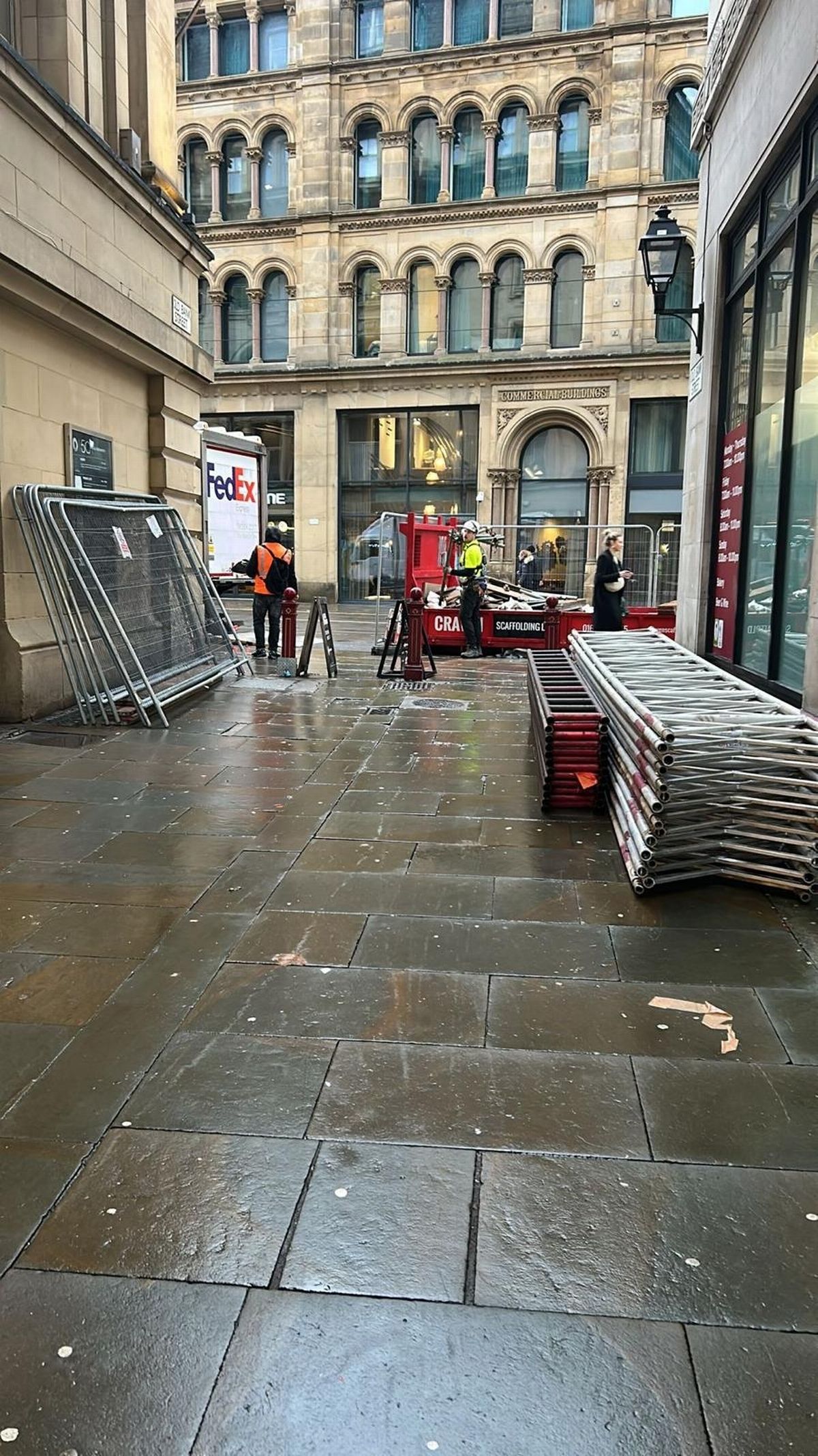 The repair work is understood to take around eight weeks to complete