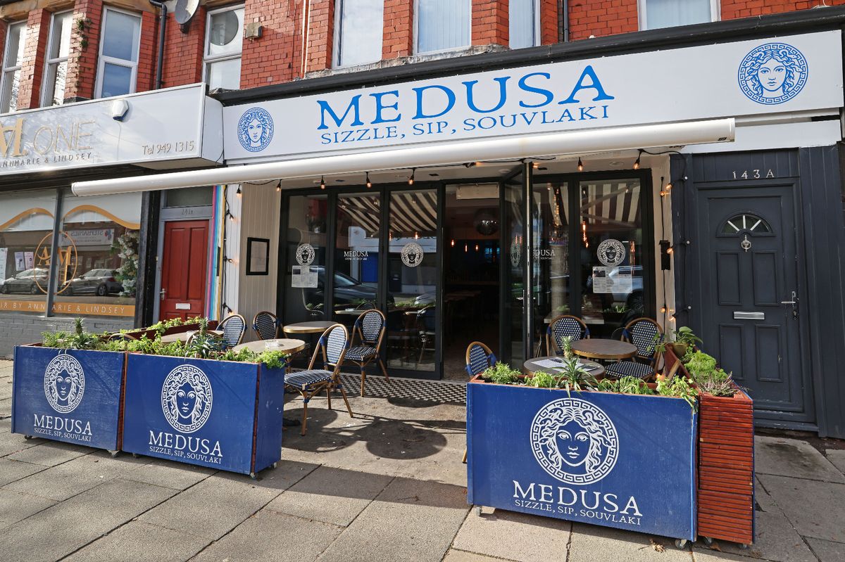 Medusa in Waterloo before the fire.