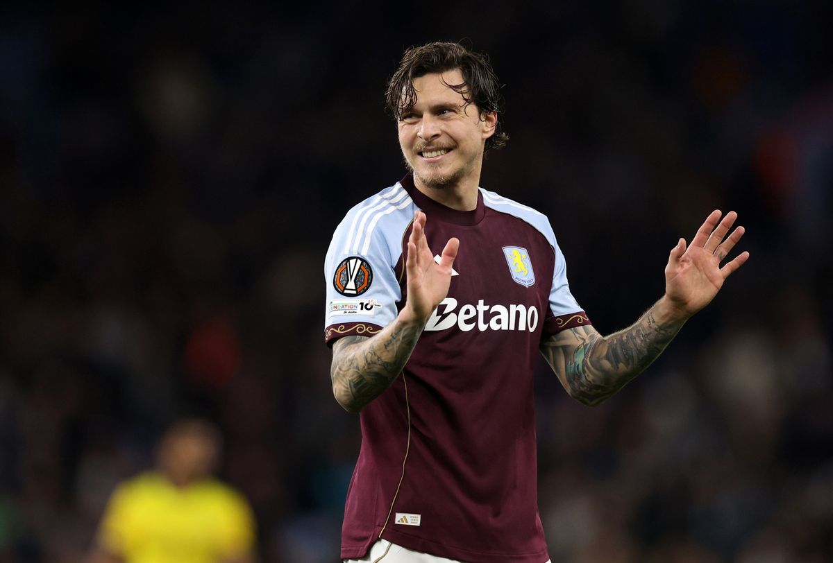 Victor Lindelof of Aston Villa