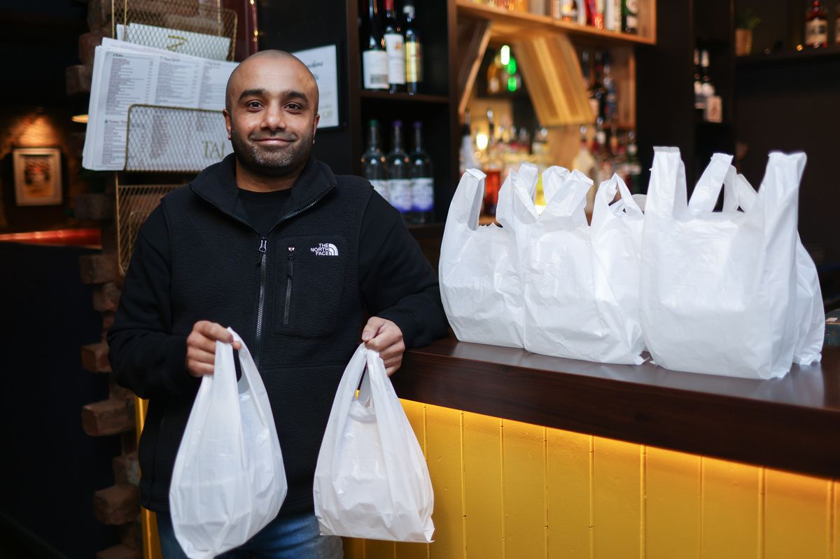 Baz Miah, owner of Taj Restaurant on Lark Lane