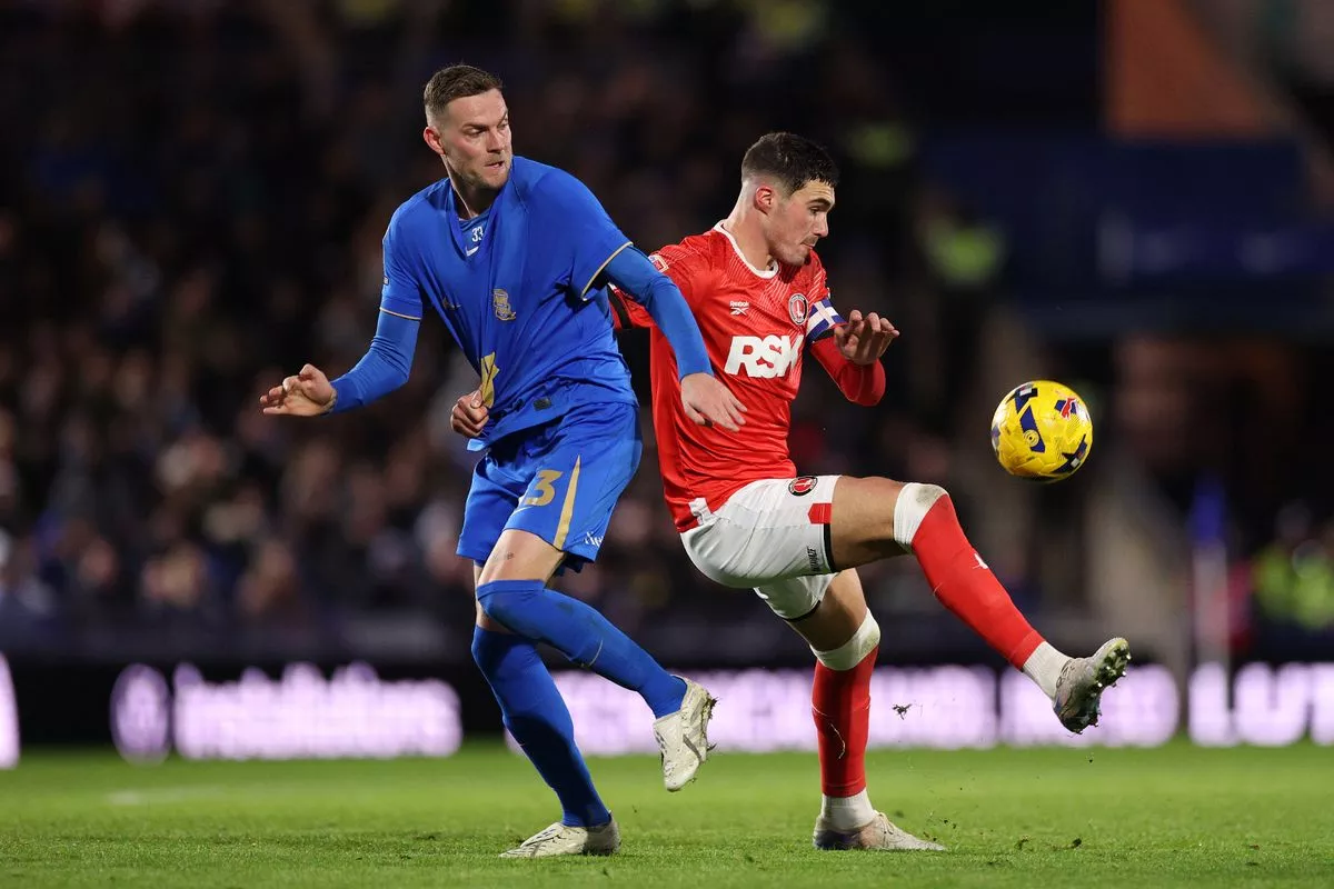 Marvin Ducksch of Birmingham City is challenged by Lloyd Jones of Charlton on a disappointing day