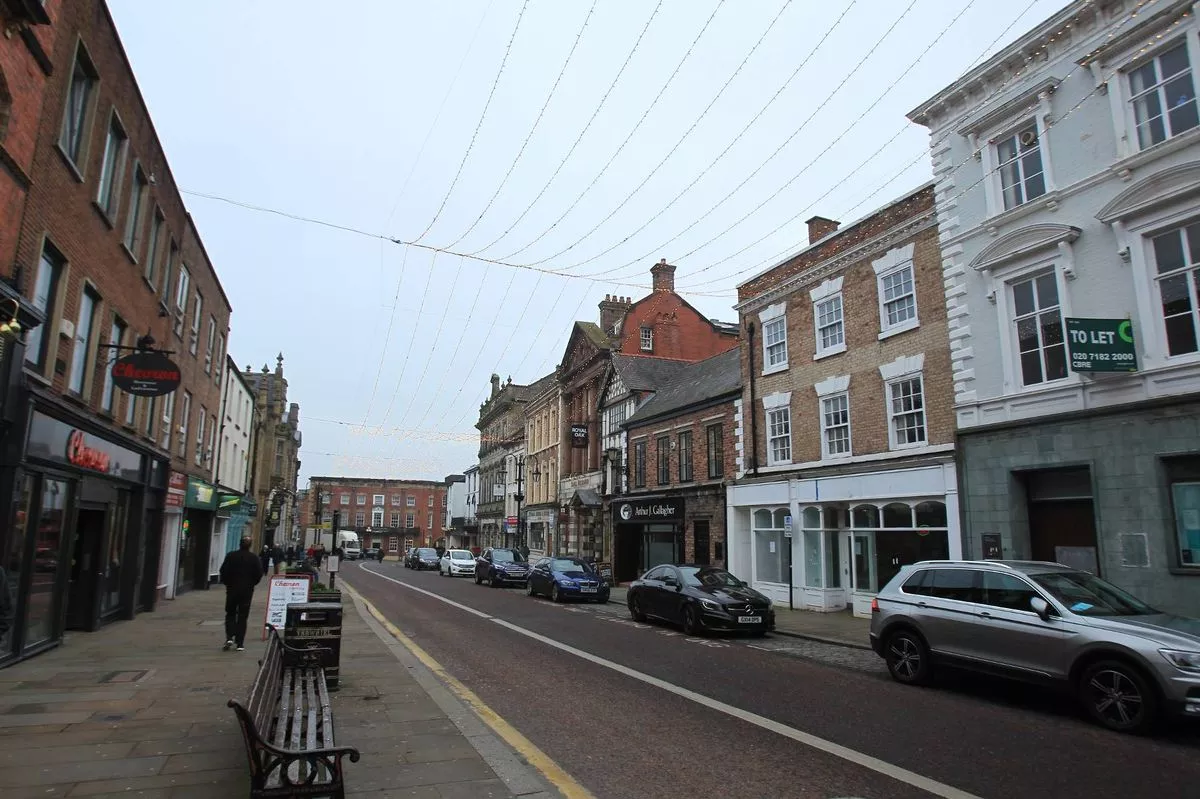Black Friday on High Street Wrexham