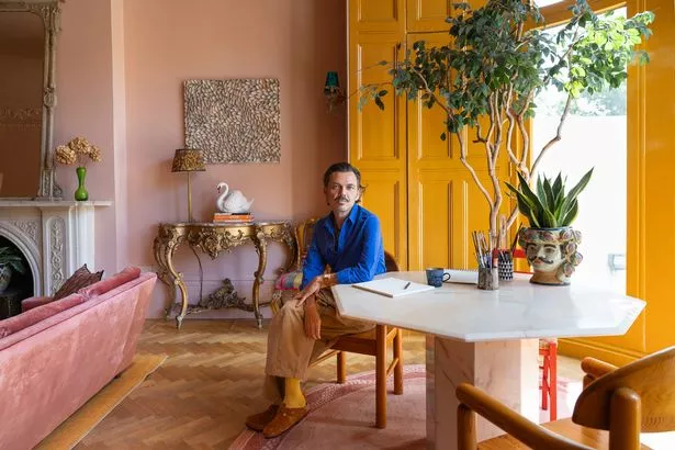 Matthew says the 'glitz and glamour' of his mother has always served as one pivotal inspiration for his designer career