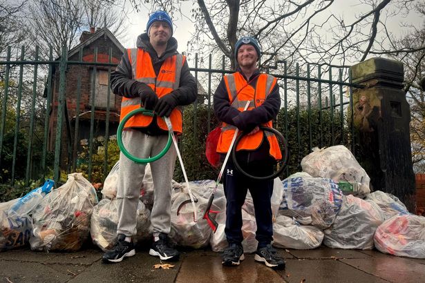 Tony and Philip Jones, brothers and members of Bootle Action Group