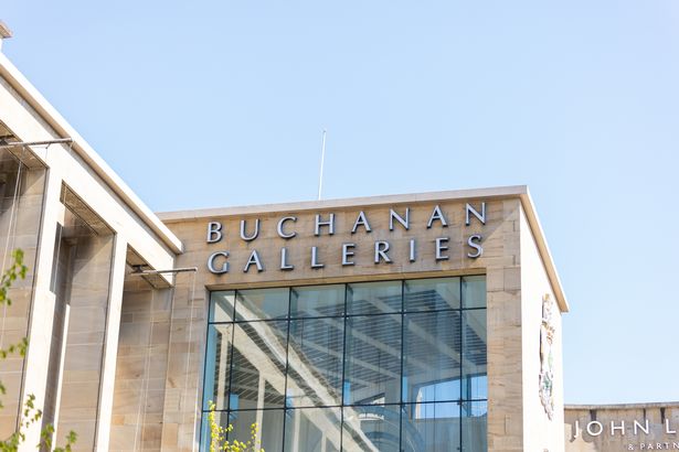 A general image of Glasgow's Buchanan Galleries shopping centre.