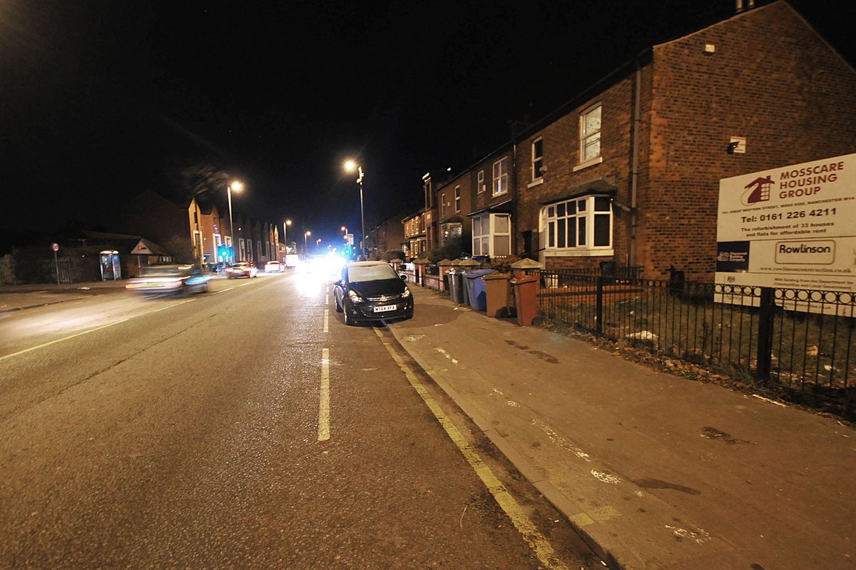 The power cut hit homes near Ashton Old Road in Openshaw