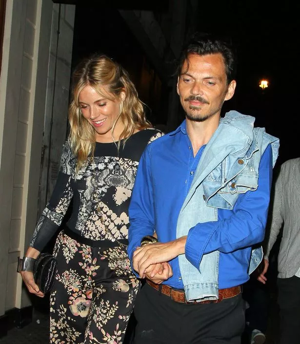  Matthew Williamson pictured with Sienna Miller in 2013