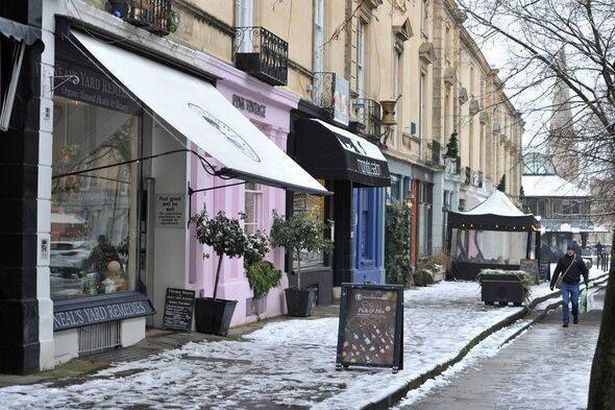 Cheltenham in the snow