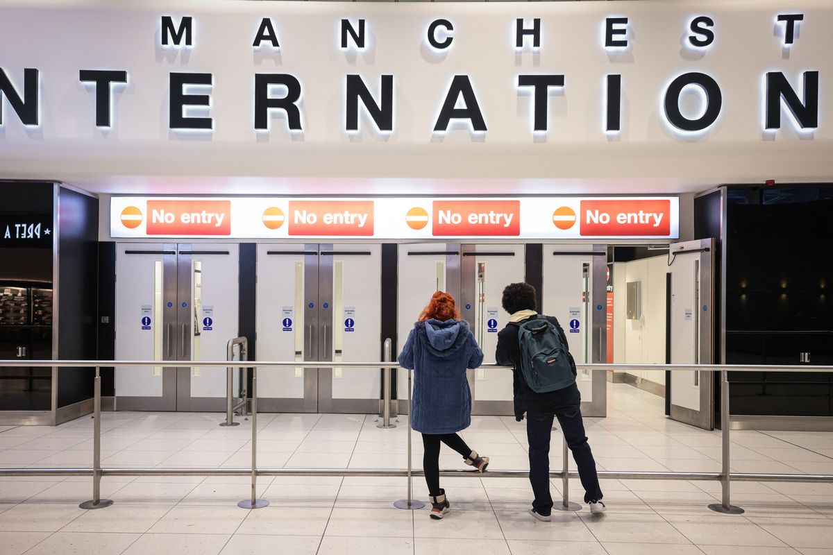 While some passengers will be jetting off on holiday, the airport arrivals will be a place where loved ones reuinte over the festive period 