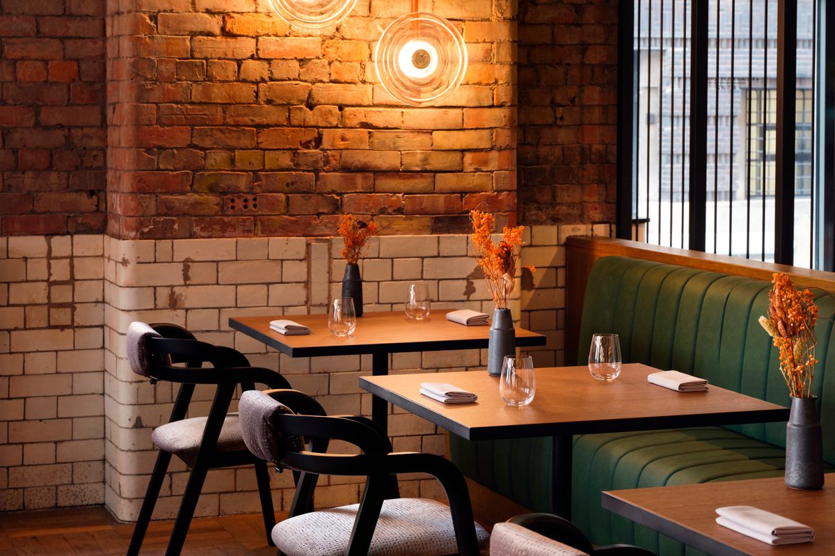 Skof is situated in a former textile building on Federation Street