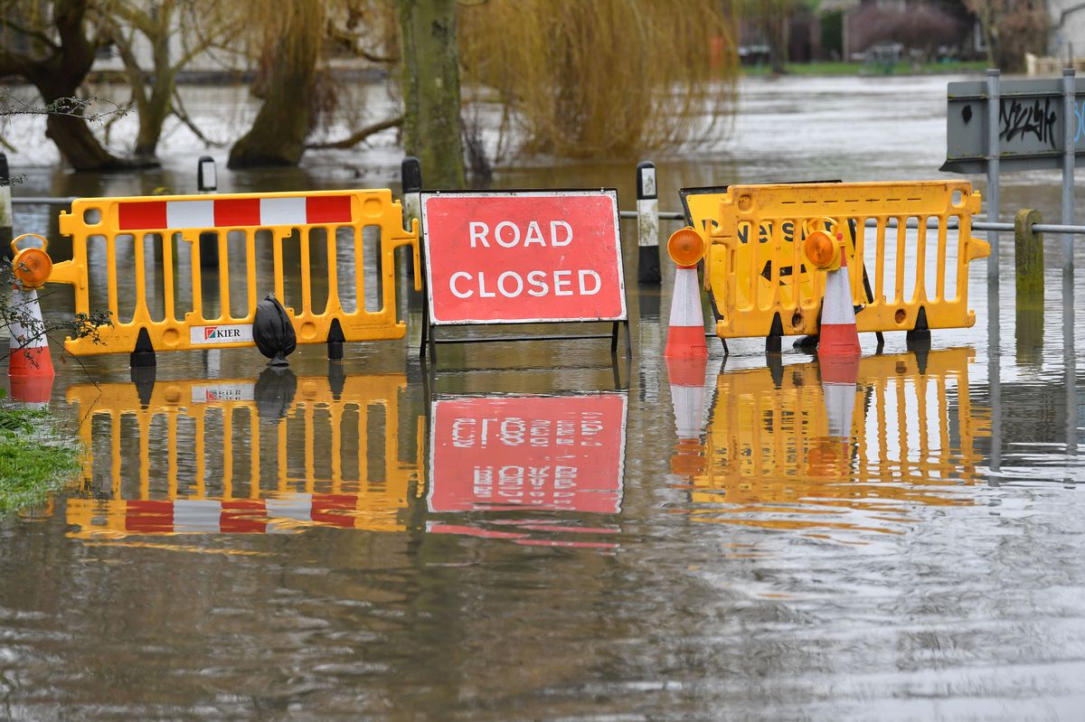 High water levels and flooding in North Surrey