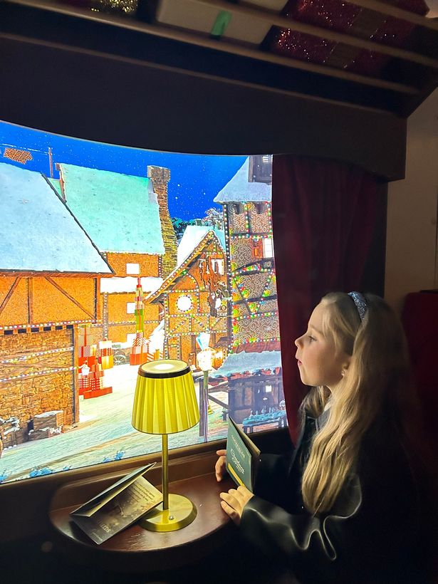 The interactive train ride