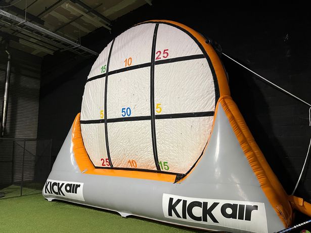 The Kick Zone offers activities for football fans