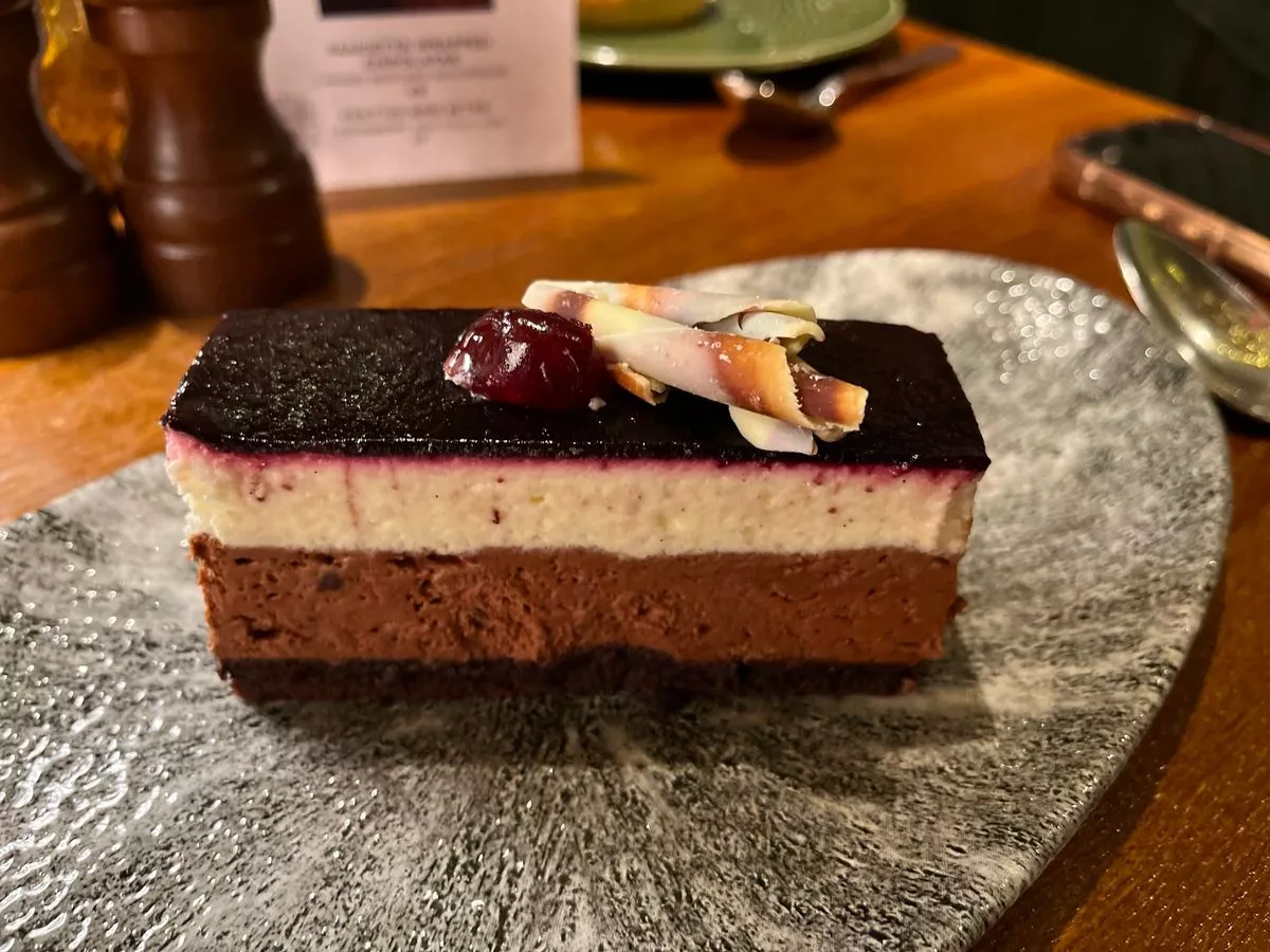 The black forest gateau