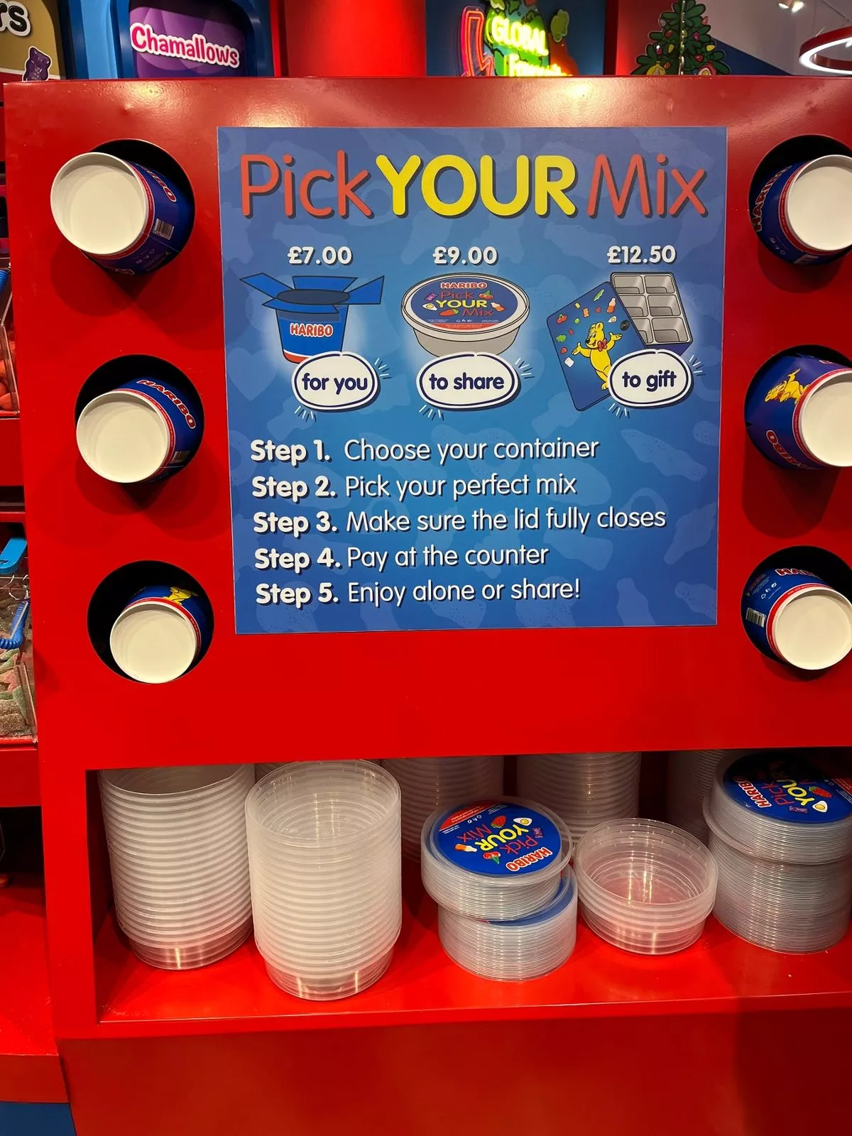 Haribo's Pick Your Mix