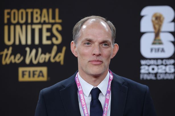 Thomas Tuchel, Head Coach of England, poses on the red carpet prior to the FIFA World Cup 2026 Official Draw