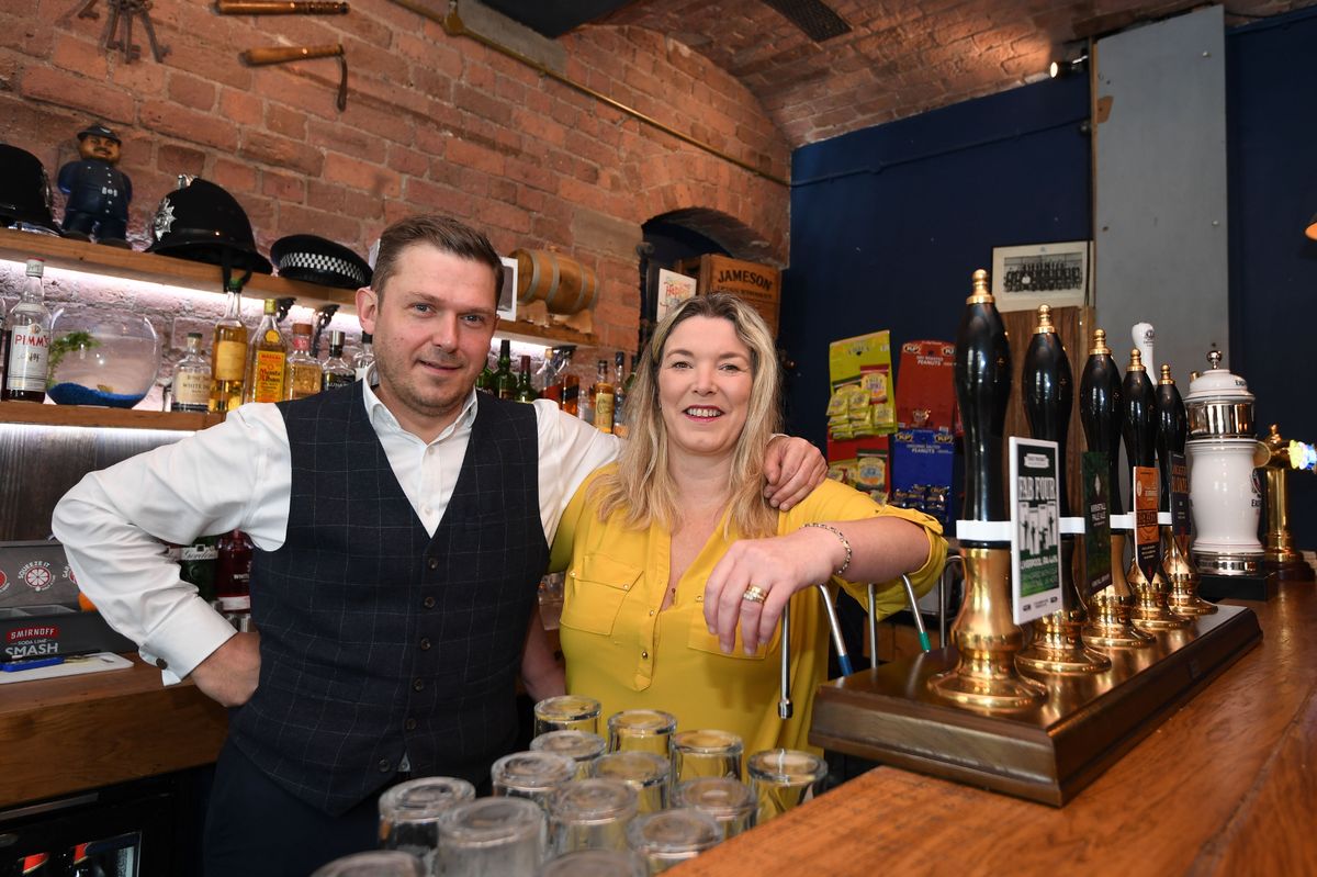 Fiona and Dominic Hornsby at the The Bridewell