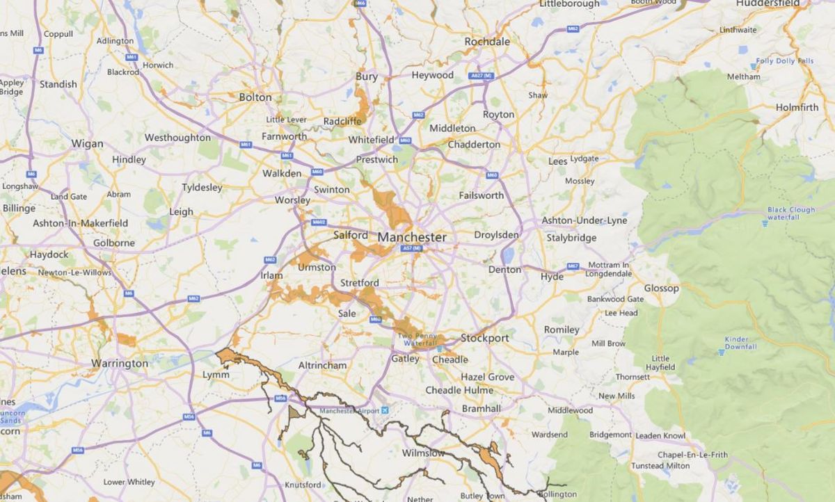 Four flood alerts were issued on Monday