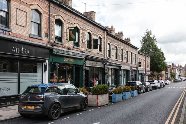  views of Altrincham town centre.