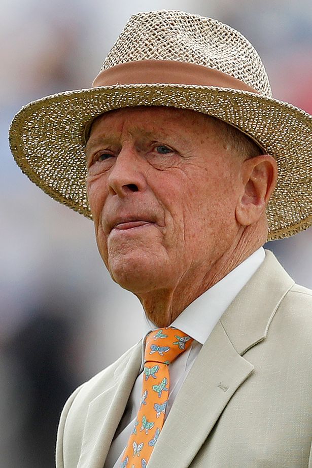 Former England cricketer Geoffrey Boycott, now a TV and radio commentator, arrives ahead of play on the first day of the fifth Ashes cricket Test match between England and Australia at The Oval in London on September 12, 2019. -  (Photo by Adrian DENNIS / AFP) / RESTRICTED TO EDITORIAL USE. NO ASSOCIATION WITH DIRECT COMPETITOR OF SPONSOR, PARTNER, OR SUPPLIER OF THE ECB        (Photo credit should read ADRIAN DENNIS/AFP via Getty Images)
