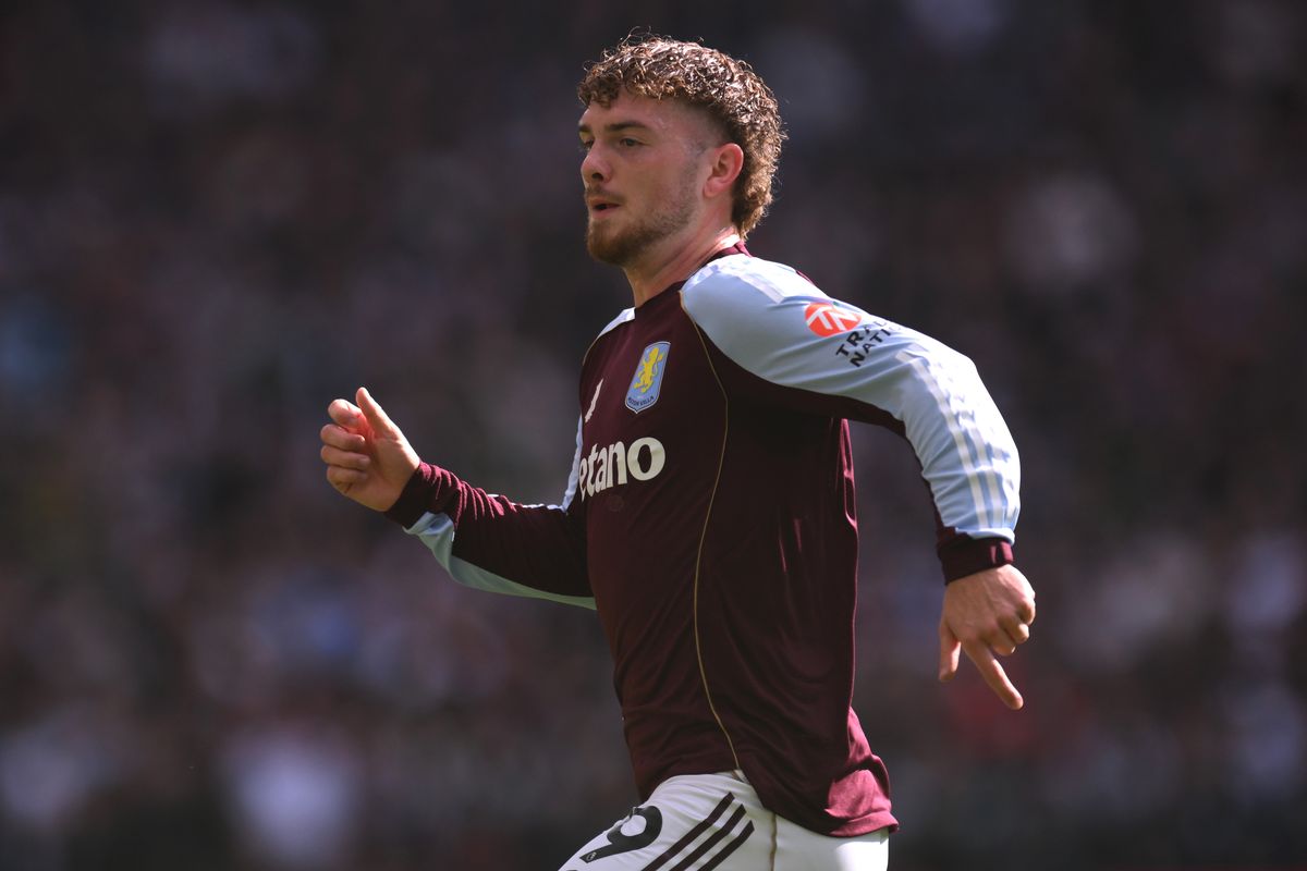 Harvey Elliott of Aston Villa