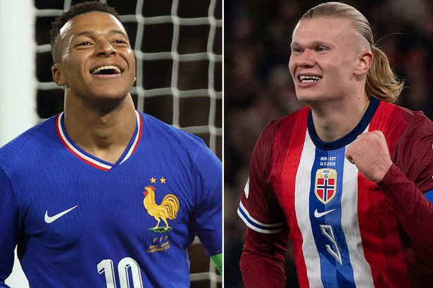 Kylian Mbappe and Erling Haaland will face off at the World Cup
