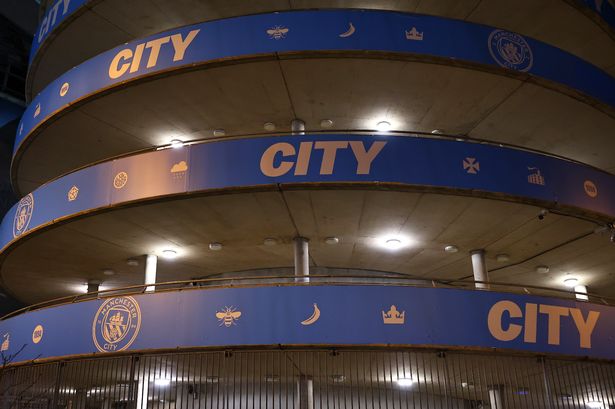 Manchester, United Kingdom - November 25: general view outside the stadium during the UEFA Champions League 2025/26 League Phase MD5 match between Manchester City and Bayer 04 Leverkusen at City of Manchester Stadium on November 25, 2025 in Manchester, United Kingdom. (Photo by Ryan Crockett/DeFodi Images/DeFodi via Getty Images)